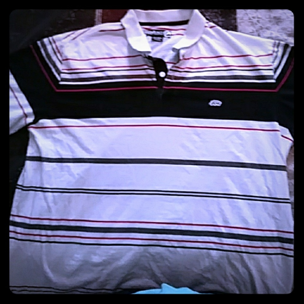 Stripe Polo men's shirt